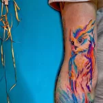 Фото пример рисунка тату сова 13,12,2021 - №300 - Owl Tattoo - tatufoto.com