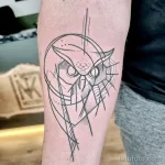 Фото пример рисунка тату сова 13,12,2021 - №310 - Owl Tattoo - tatufoto.com