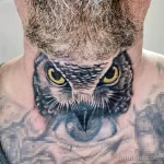 Фото пример рисунка тату сова 13,12,2021 - №319 - Owl Tattoo - tatufoto.com