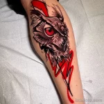 Фото пример рисунка тату сова 13,12,2021 - №337 - Owl Tattoo - tatufoto.com