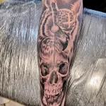 Фото пример рисунка тату сова 13,12,2021 - №346 - Owl Tattoo - tatufoto.com