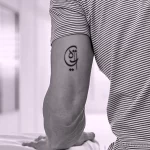 Фото рисунка арабской тату 18.12.2021 №0029 - tattoo in arabic - tatufoto.com