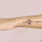 Фото рисунка арабской тату 18.12.2021 №0077 - tattoo in arabic - tatufoto.com