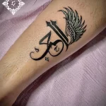 Фото рисунка арабской тату 18.12.2021 №0098 - tattoo in arabic - tatufoto.com