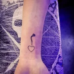 Фото рисунка арабской тату 18.12.2021 №0118 - tattoo in arabic - tatufoto.com