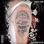Фото тату военных, солдат и воинов 19.12.2021 №0054 - Tattoos of military - tatufoto.com