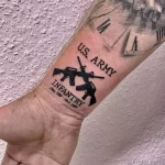 Фото тату военных, солдат и воинов 19.12.2021 №0076 - Tattoos of military - tatufoto.com