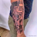 Фото тату военных, солдат и воинов 19.12.2021 №0124 - Tattoos of military - tatufoto.com