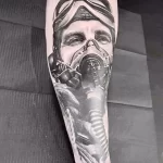 Фото тату военных, солдат и воинов 19.12.2021 №0161 - Tattoos of military - tatufoto.com