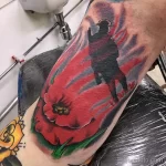 Фото тату военных, солдат и воинов 19.12.2021 №0252 - Tattoos of military - tatufoto.com