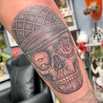 Фото тату военных, солдат и воинов 19.12.2021 №0345 - Tattoos of military - tatufoto.com