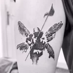 Фото тату военных, солдат и воинов 19.12.2021 №0412 - Tattoos of military - tatufoto.com