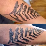 Фото тату военных, солдат и воинов 19.12.2021 №0507 - Tattoos of military - tatufoto.com