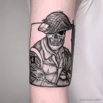 Фото тату военных, солдат и воинов 19.12.2021 №0516 - Tattoos of military - tatufoto.com