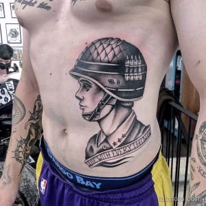 Фото тату военных, солдат и воинов 19.12.2021 №0521 - Tattoos of military - tatufoto.com