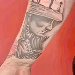 Фото тату военных, солдат и воинов 19.12.2021 №0542 - Tattoos of military - tatufoto.com