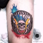 Фото тату военных, солдат и воинов 19.12.2021 №0559 - Tattoos of military - tatufoto.com