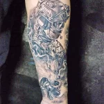 Фото тату военных, солдат и воинов 19.12.2021 №0572 - Tattoos of military - tatufoto.com