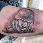 Фото тату военных, солдат и воинов 19.12.2021 №0612 - Tattoos of military - tatufoto.com