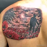 Фото тату военных, солдат и воинов 19.12.2021 №0747 - Tattoos of military - tatufoto.com