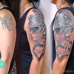 Фото тату военных, солдат и воинов 19.12.2021 №0750 - Tattoos of military - tatufoto.com