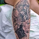 Фото тату военных, солдат и воинов 19.12.2021 №0752 - Tattoos of military - tatufoto.com