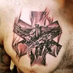 Фото тату военных, солдат и воинов 19.12.2021 №0754 - Tattoos of military - tatufoto.com