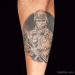 Фото тату военных, солдат и воинов 19.12.2021 №0758 - Tattoos of military - tatufoto.com