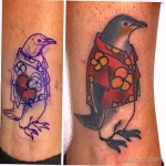 Фото тату пингвин 06,12,2021 - №015 - penguin tattoo - tatufoto.com