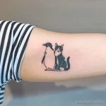 Фото тату пингвин 06,12,2021 - №016 - penguin tattoo - tatufoto.com