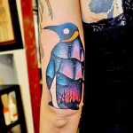 Фото тату пингвин 06,12,2021 - №041 - penguin tattoo - tatufoto.com