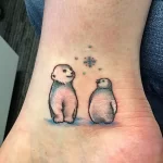 Фото тату пингвин 06,12,2021 - №067 - penguin tattoo - tatufoto.com