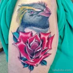 Фото тату пингвин 06,12,2021 - №099 - penguin tattoo - tatufoto.com