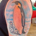 Фото тату пингвин 06,12,2021 - №120 - penguin tattoo - tatufoto.com