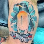Фото тату пингвин 06,12,2021 - №155 - penguin tattoo - tatufoto.com