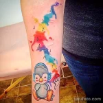 Фото тату пингвин 06,12,2021 - №156 - penguin tattoo - tatufoto.com