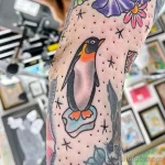 Фото тату пингвин 06,12,2021 - №249 - penguin tattoo - tatufoto.com