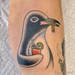 Фото тату пингвин 06,12,2021 - №265 - penguin tattoo - tatufoto.com