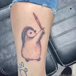 Фото тату пингвин 06,12,2021 - №290 - penguin tattoo - tatufoto.com