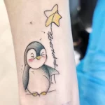 Фото тату пингвин 06,12,2021 - №326 - penguin tattoo - tatufoto.com