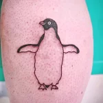 Фото тату пингвин 06,12,2021 - №363 - penguin tattoo - tatufoto.com