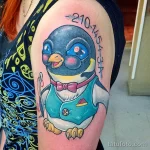 Фото тату пингвин 06,12,2021 - №440 - penguin tattoo - tatufoto.com