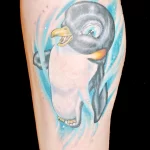 Фото тату пингвин 06,12,2021 - №460 - penguin tattoo - tatufoto.com