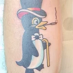 Фото тату пингвин 06,12,2021 - №476 - penguin tattoo - tatufoto.com