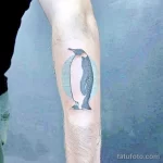 Фото тату пингвин 06,12,2021 - №478 - penguin tattoo - tatufoto.com