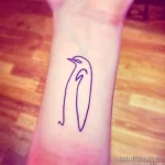 Фото тату пингвин 06,12,2021 - №481 - penguin tattoo - tatufoto.com