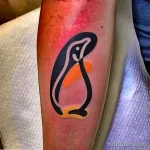 Фото тату пингвин 06,12,2021 - №485 - penguin tattoo - tatufoto.com