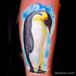 Фото тату пингвин 06,12,2021 - №509 - penguin tattoo - tatufoto.com
