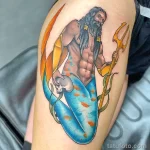 Фото тату посейдон 01,12,2021 - №0073 - Poseidon tattoo - tatufoto.com