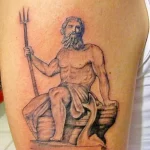 Фото тату посейдон 01,12,2021 - №0092 - Poseidon tattoo - tatufoto.com